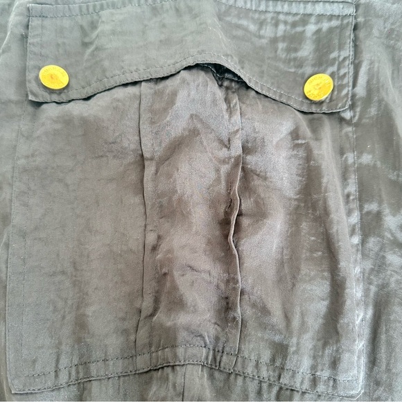 Michael Michael Kors Plus Size Women’s Black Cargo Pants - Picture 8 of 10